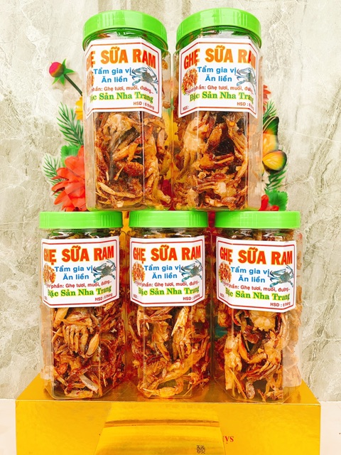 Ghẹ sữa rim me🦀200gr ghẹ sữa giòn rụm ăn liền💖freeship