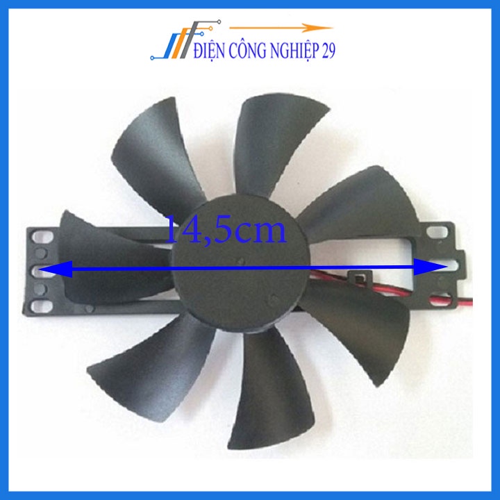 Quạt làm mát Bếp Từ,  Bếp Hồng Ngoại 18VDC