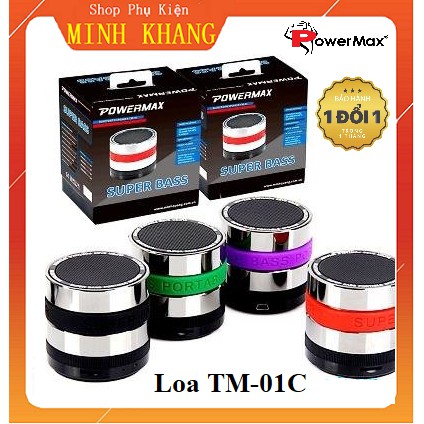 Loa Bluetooth Powermax TM-01C mini