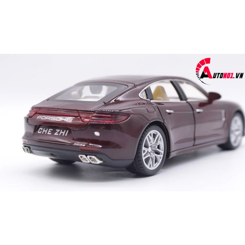 MÔ HÌNH XE PORSCHE PANAMERA RED 1:24 CHE ZHI 7701