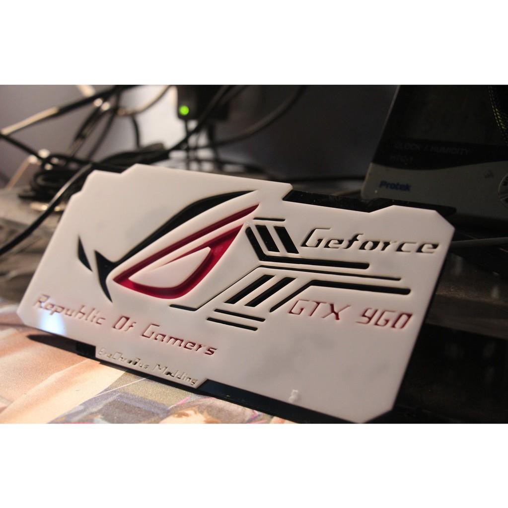 Backplate GTX 960 (Cắt lazer)