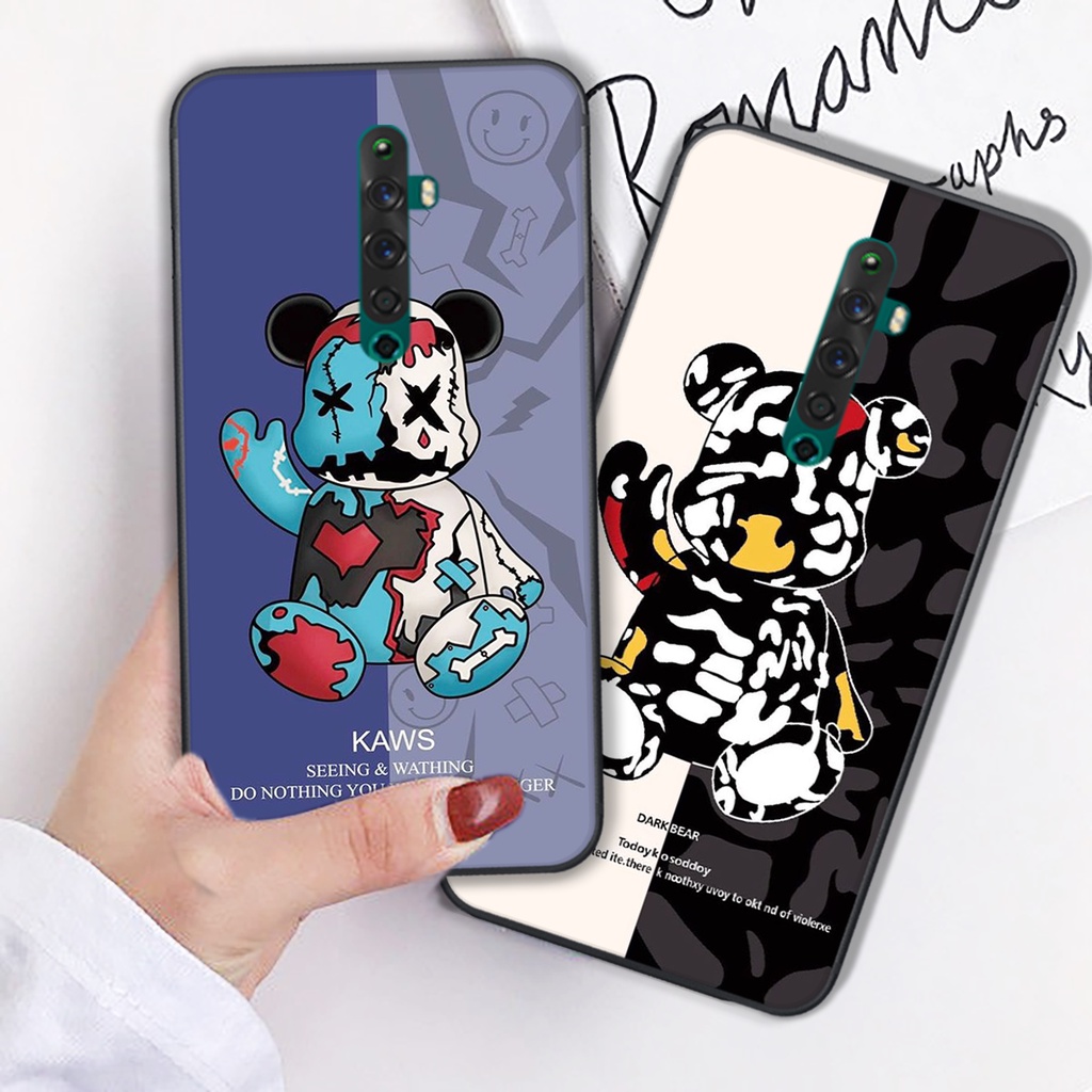 [HOT]  ỐP LƯNG BEARBRICK OPPO RENO 2-OPPO RENO 2F-OPPO RENO 2Z CHUẨN HÌNH 100%-CHẤT LƯỢNG CAO