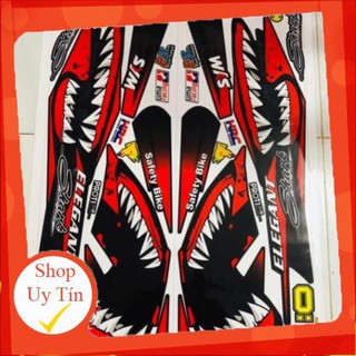 Tem xe elegant 50 răng cá mập