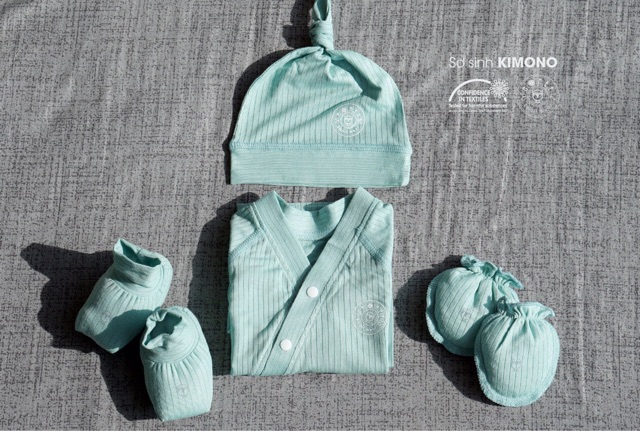 HRNEE - bộ dài cài chéo trơn