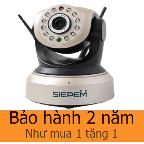 Camera giám sát Siepem S7001 Plus 2.0M 2 râu 11 đèn led