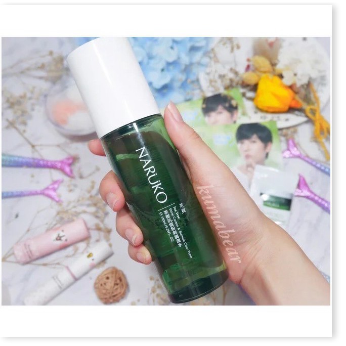 Nước Hoa Hồng Hỗ Trợ Giảm Mụn Chiết Xuất Tràm Trà Naruko Tea Tree Shine Control & Blemish Clear Toner 150ml