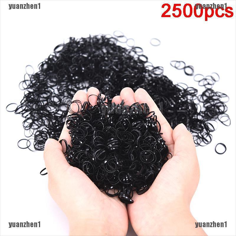 [yuanzhen1] 2500 Dây Chun Buộc Tóc Trong Suốt Cho Bé