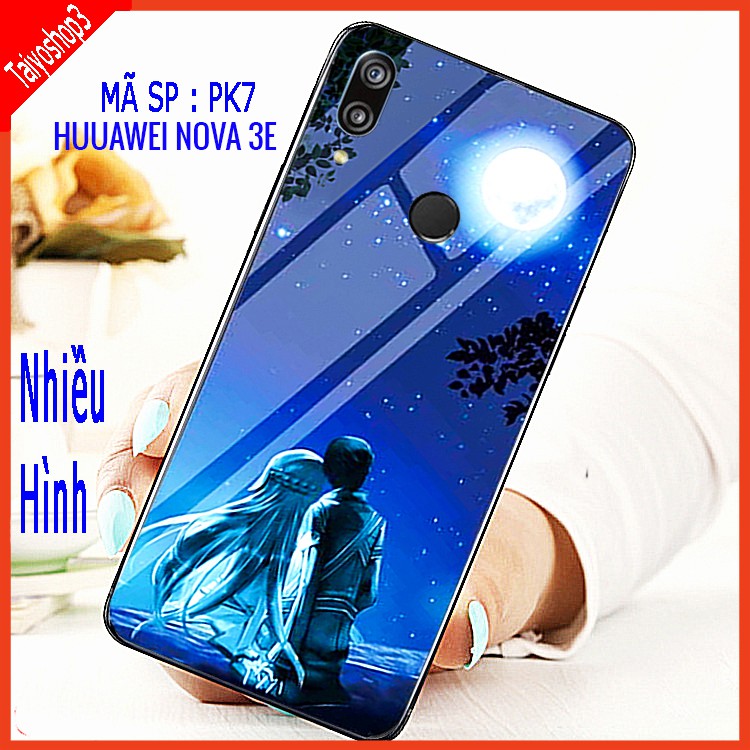 Ốp lưng HUAWEI NOVA 3E kính 3D sắc nét, sang trọng, đẳng cấp, lịch sự thế hệ mới