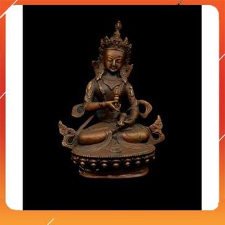 Tượng phật kim cang tát đỏa - kích thước cao 15cm đồng nâu