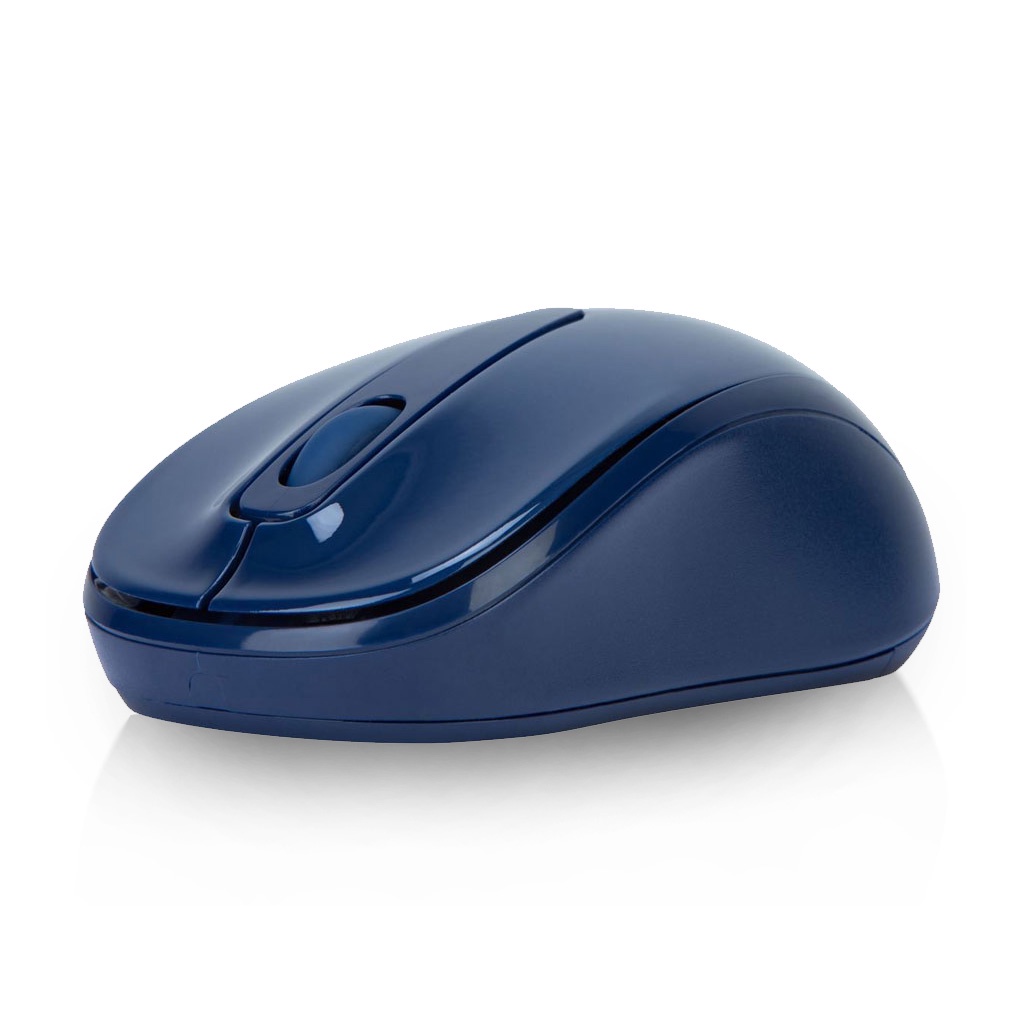 Chuột không dây Targus W600 Wireless Optical Mouse Màu Xanh - Hàng Chính Hãng - Bảo hành 36 tháng
