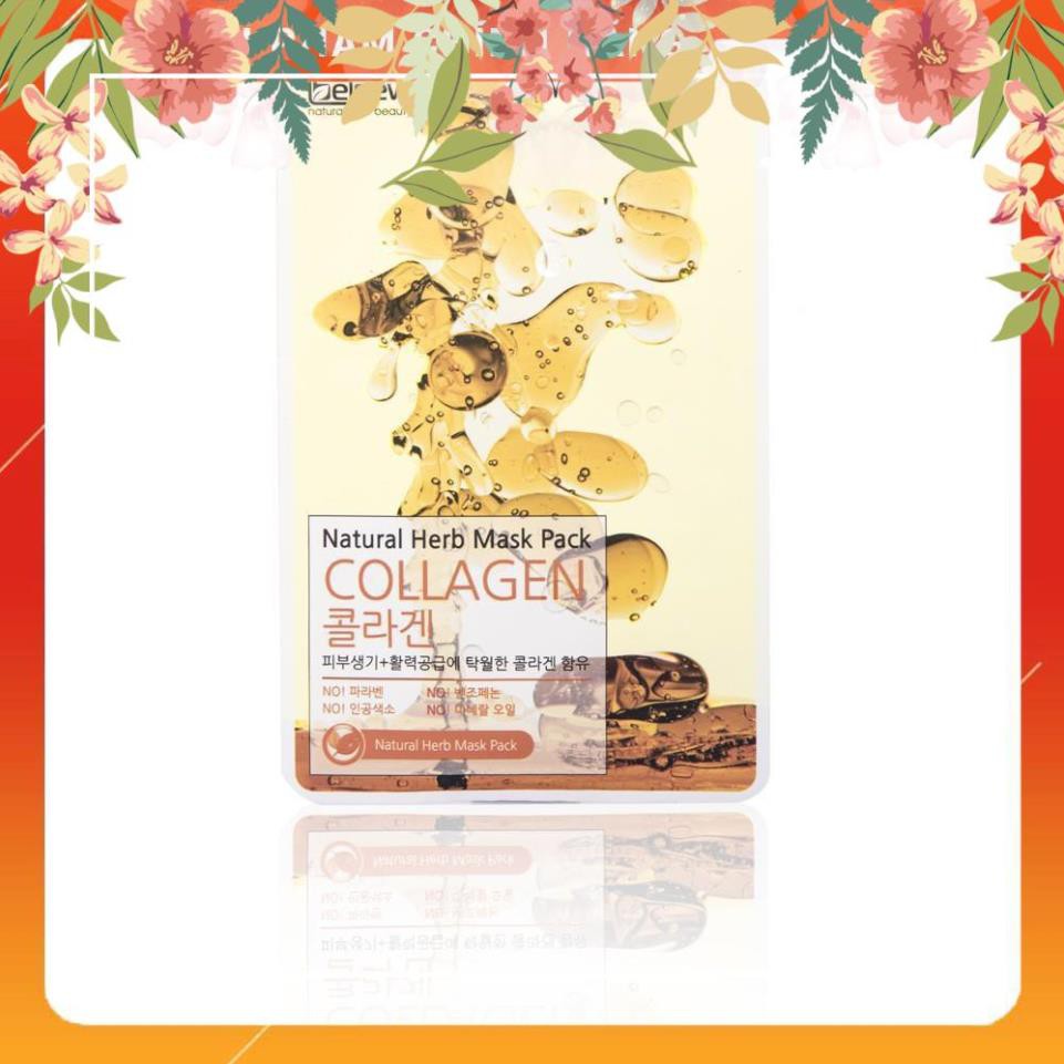 ( VTN )Túi đựng Mặt nạ NATURAL HERB MASK PACK