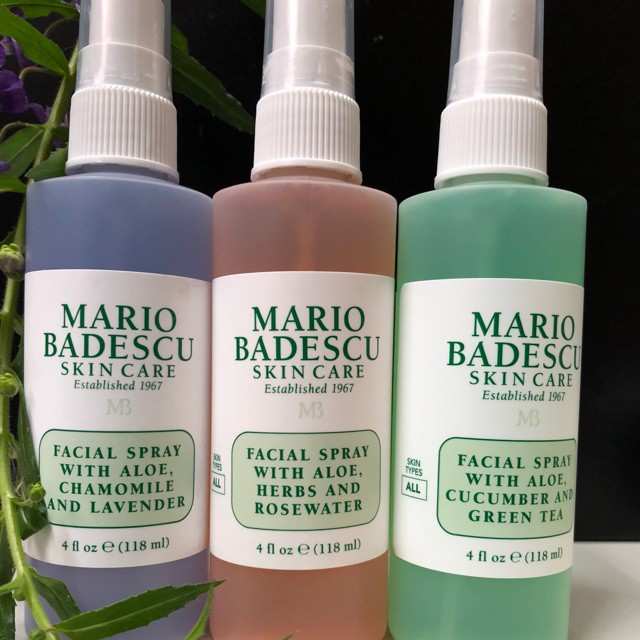 Xịt Khoáng Dưỡng Ẩm Mario Badescu Facial Spray With Aloe