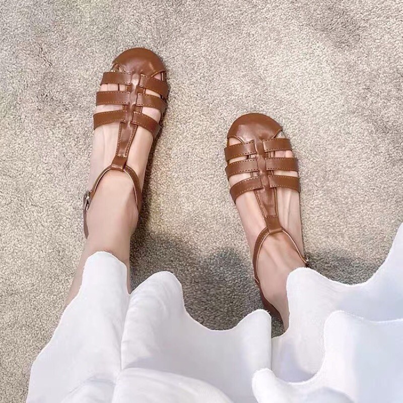 Sandal Rọ Hàn Quốc Vintage ( Có ảnh thật )