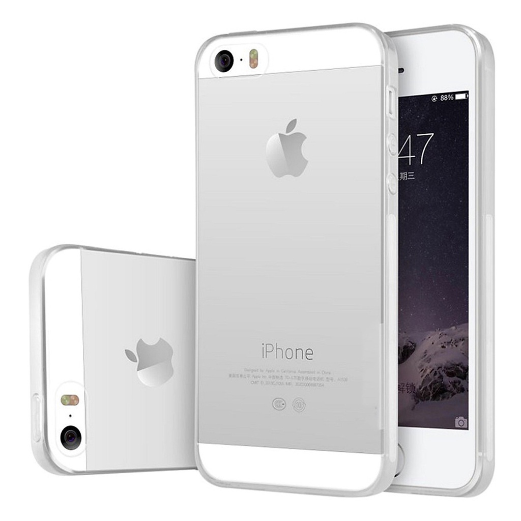 Ốp Lưng Dẻo Dành Cho iPhone 5/iPhone 5S/iPhone 5SE - Trong Suốt- Hàng - uyvu 2022