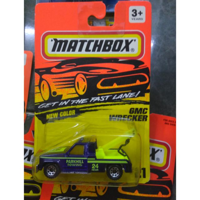 Xe MATCHBOX GMC Wrecker series super fast