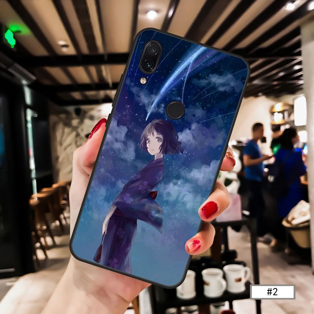 Ốp Lưng Tpu Mềm In Hình Phim Anime Your Name Cho Vivo V11 11i Y91C V5 V7 V5 Lite Y83 Y81 Y66 Y67 X6 X7 X9 Plus