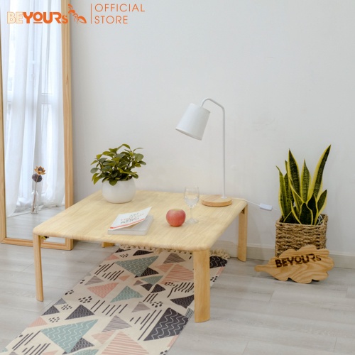 Bàn Trà Sofa Gỗ Cao Su Hiện Đại BEYOURs C Table Nội Thất Phòng Khách, Bếp Lắp Ráp Dễ Dàng