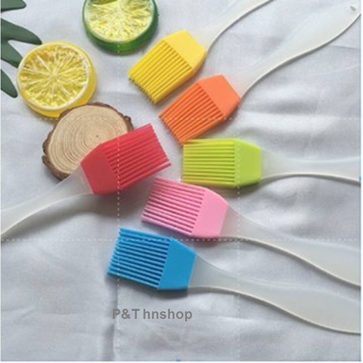 Chổi quét dầu Silicon - Cọ quét dầu ăn, quét mỡ, quét mặt bánh bằng silicon chịu nhiệt