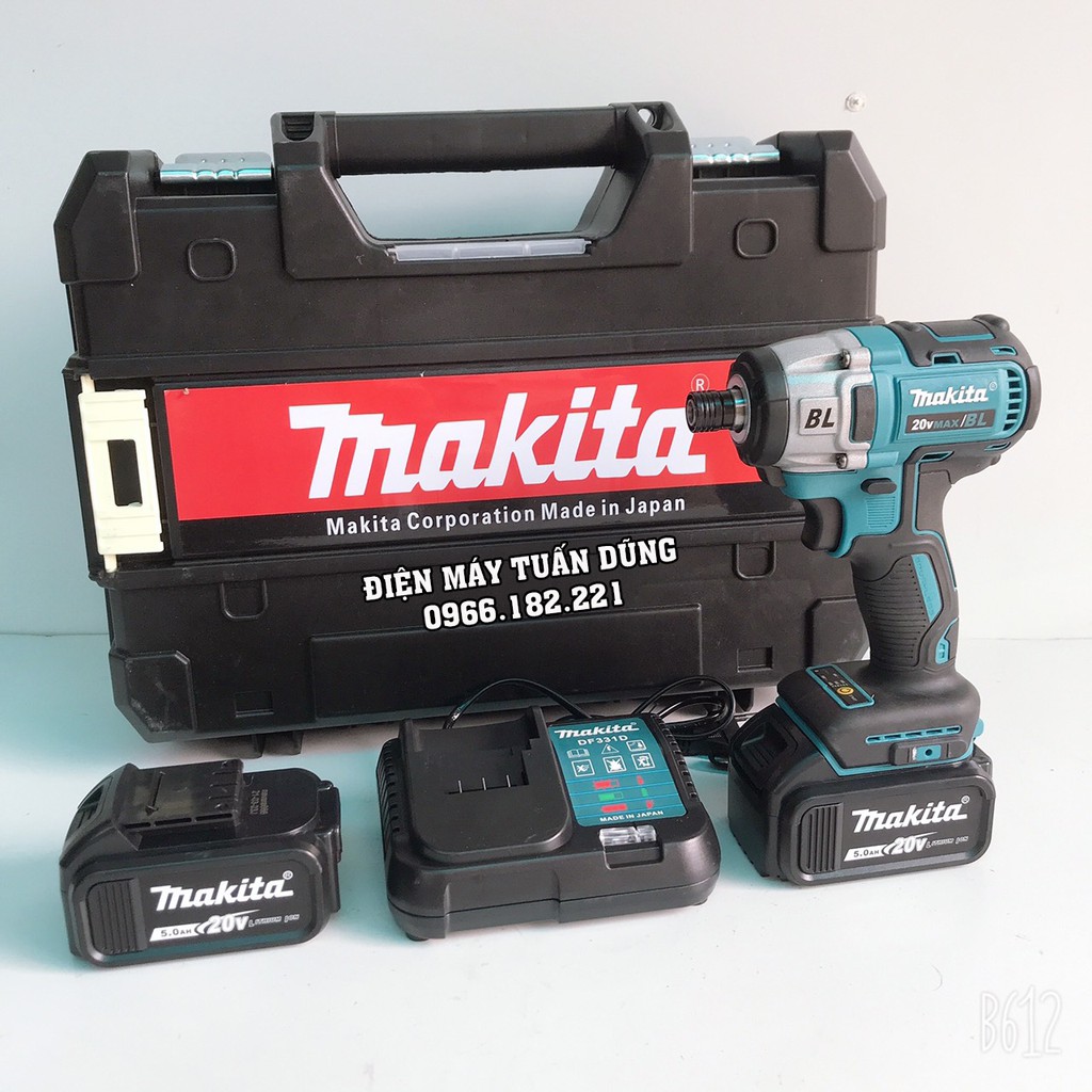 Máy chuyên bắn vít bắn tôn dùng pin Makita DF331D Lực siết 650NM Không chổi than có thể dùng khoan tường HÀNG CAO CẤP