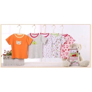 Combo 5 áo cộc tay cater 0 đến 36 tháng