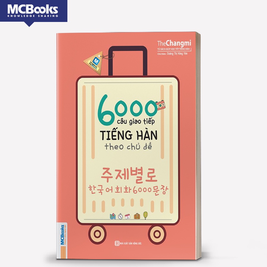 Sách 6000 câu giao tiếp tiếng Hàn theo chủ đề