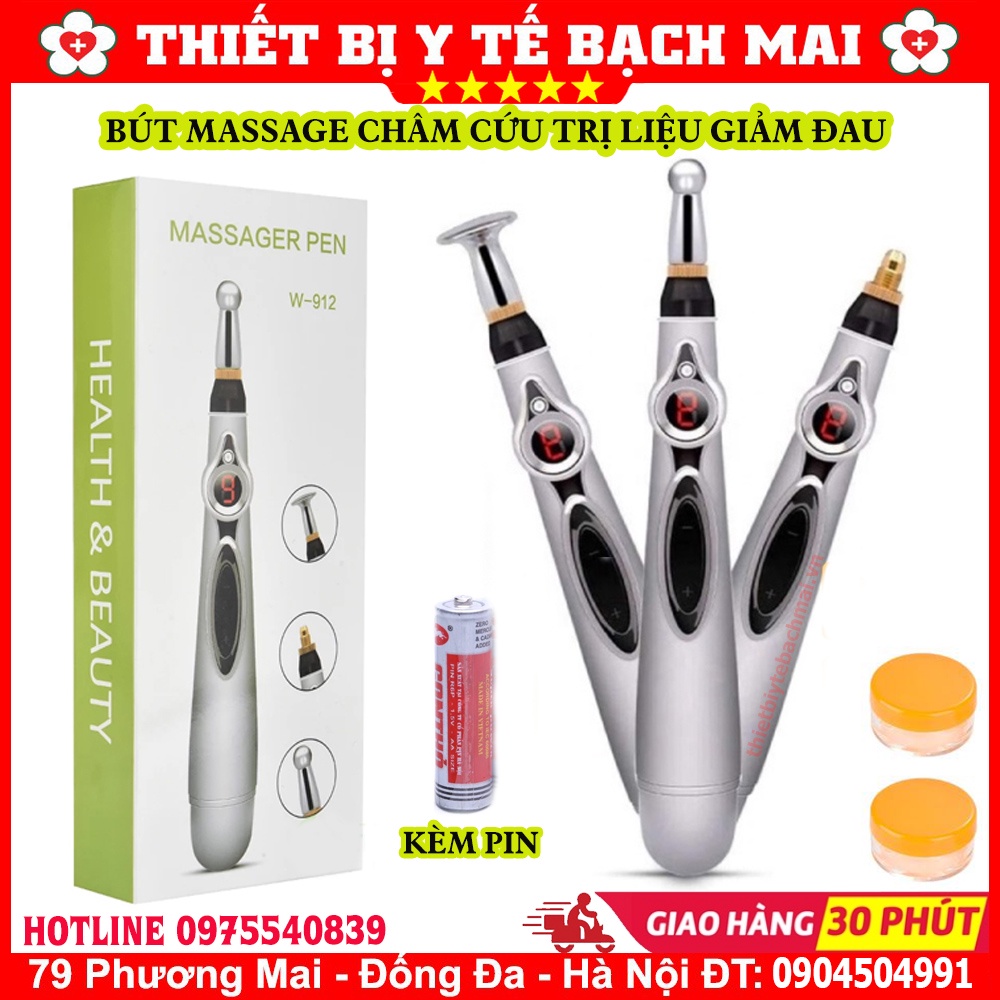 Bút Massage Châm Cứu Trị Liệu Giảm Đau W912