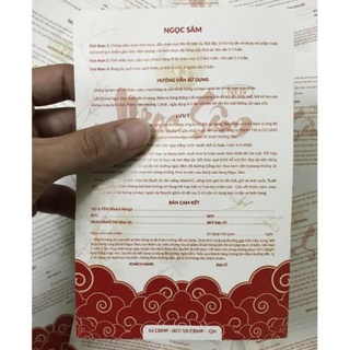 Ngọc Sâm Mini Ngừa Mụn Thâm Trắng Da