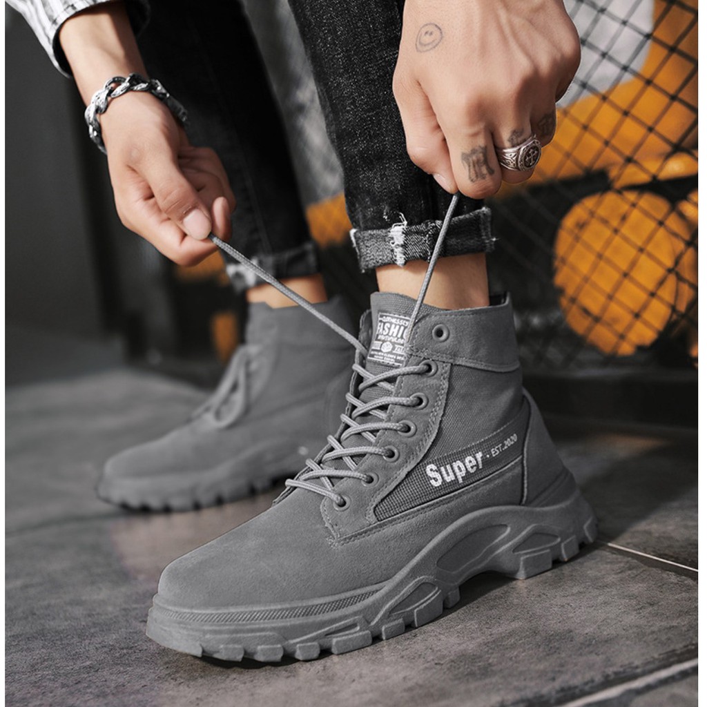 Giày BOOTS SUPER EST new 2020 sale cuối năm mã BS02