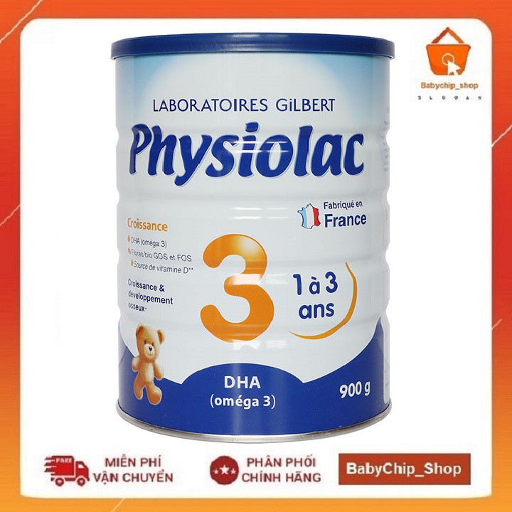 Sữa bột Physiolac 3 900g ( Date 2026 )