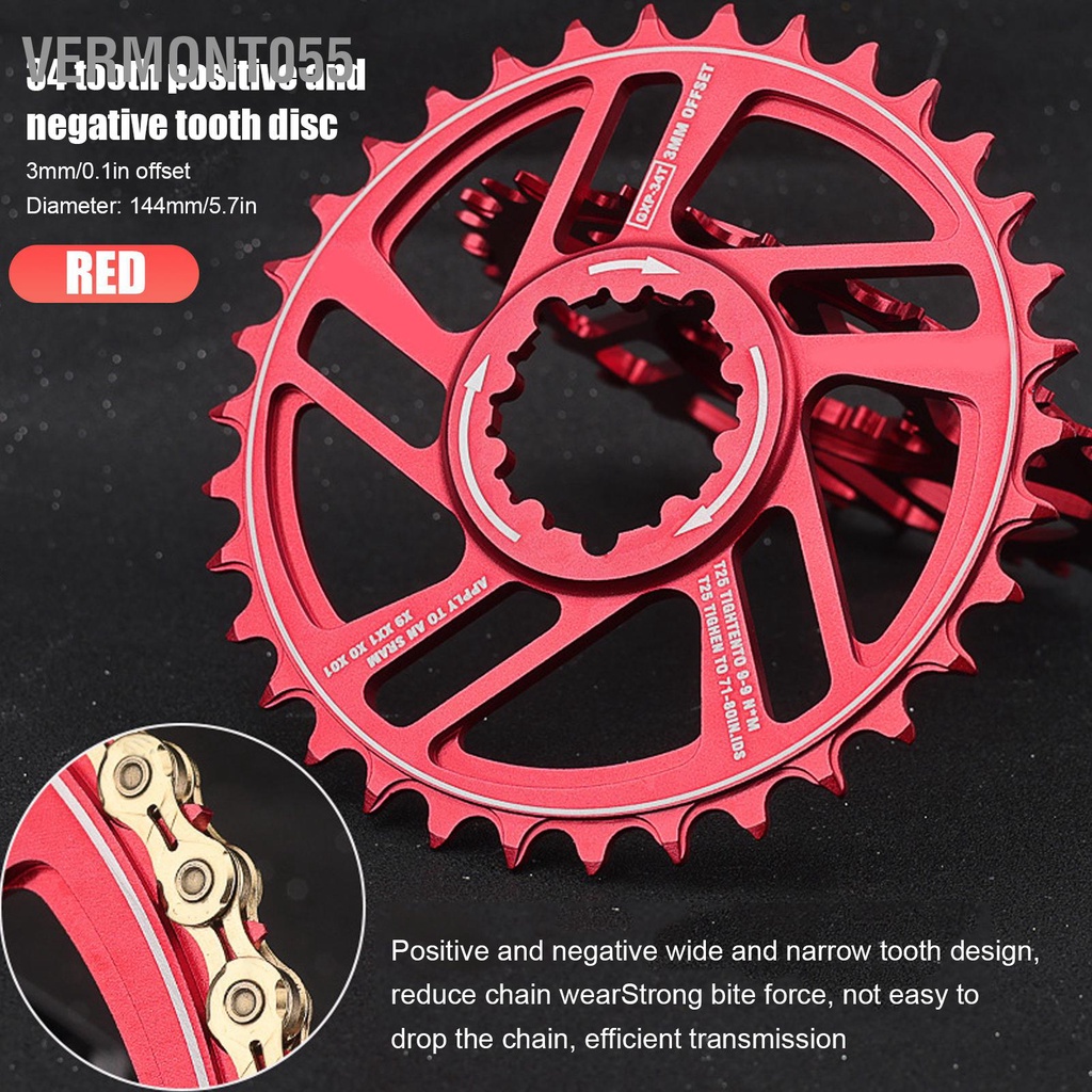 SRAM Bộ Phụ Kiện Gắn Dây Xích 34T 3mm Cho Xe Ô Tô GXP