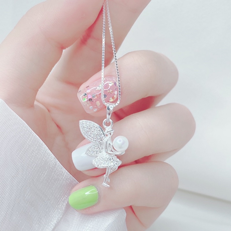 Dây chuyền bạc MAINOMI mã kèm quà tặng nàng tiên Tinker bell xinh đẹp. Mê mẩn ngay từ ánh nhìn đầu tiên