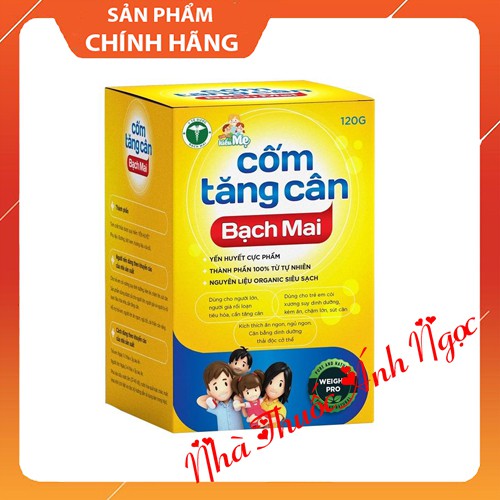 [CHÍNH HÃNG] Cốm tăng cân Bạch Mai ⚡ Kích thích ăn ngon, tăng hấp thu ở trẻ biếng ăn, chậm lớn