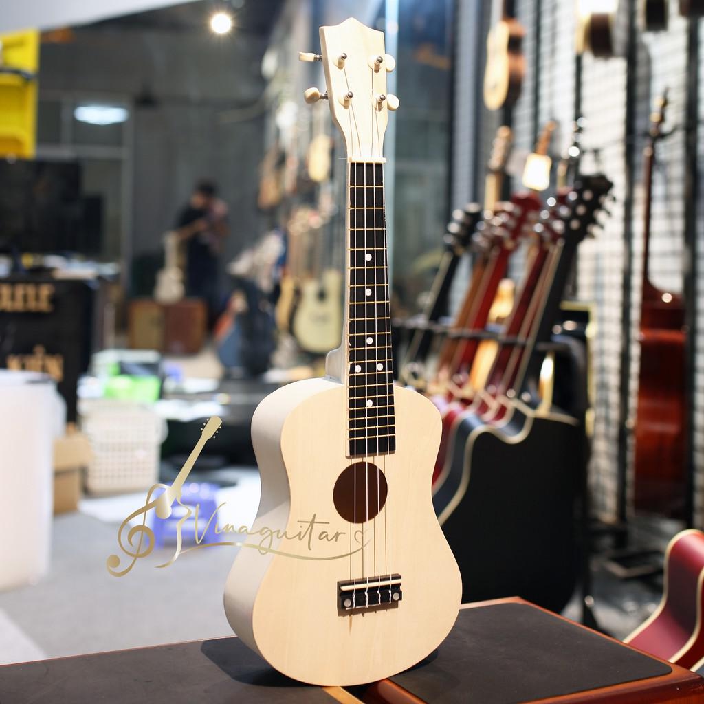 Bán  Đàn Ukulele Full Gỗ Sơn Màu Andrew M2C-T05 Soprano Concert Cần Gỗ- tặng full phụ kiện