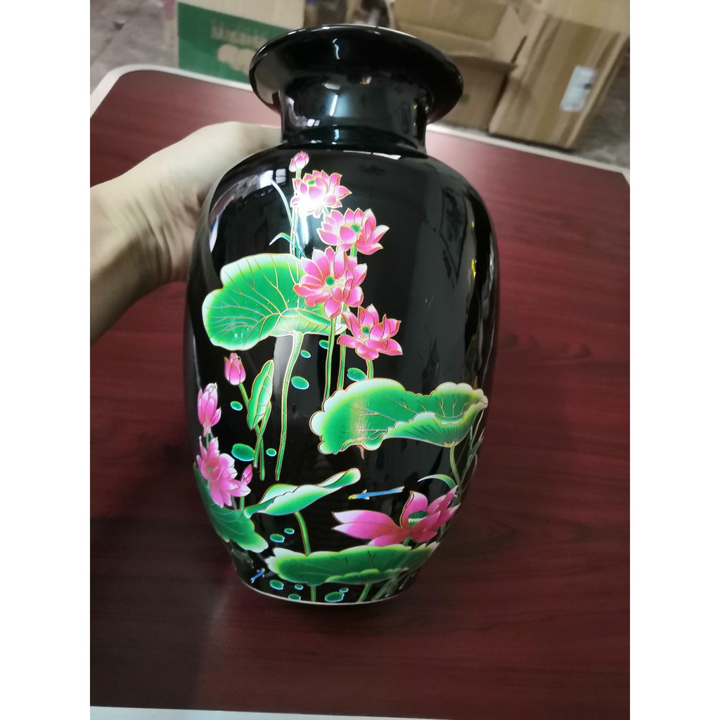Bình hoa phong thuỷ Decor Ceramic phong cách NHÂT BẢN