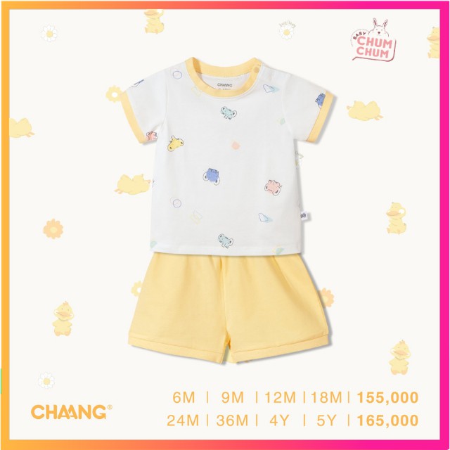Set Bộ Cộc Cotton Cúc Vai Cho Bé Lake Chaang Babychumchum 03 Tháng Đến 5 Tuổi