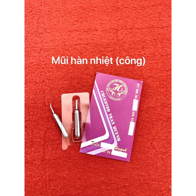 mũi hàn nhiệt (40w) hiệu ông già : công - thẳng - lưỡi dao
