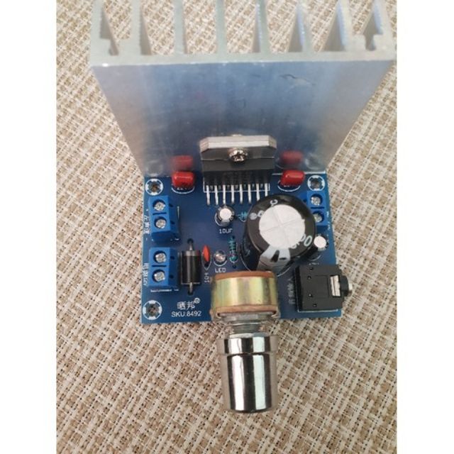 Mạch khuếch đại công suất 12V TDA7377