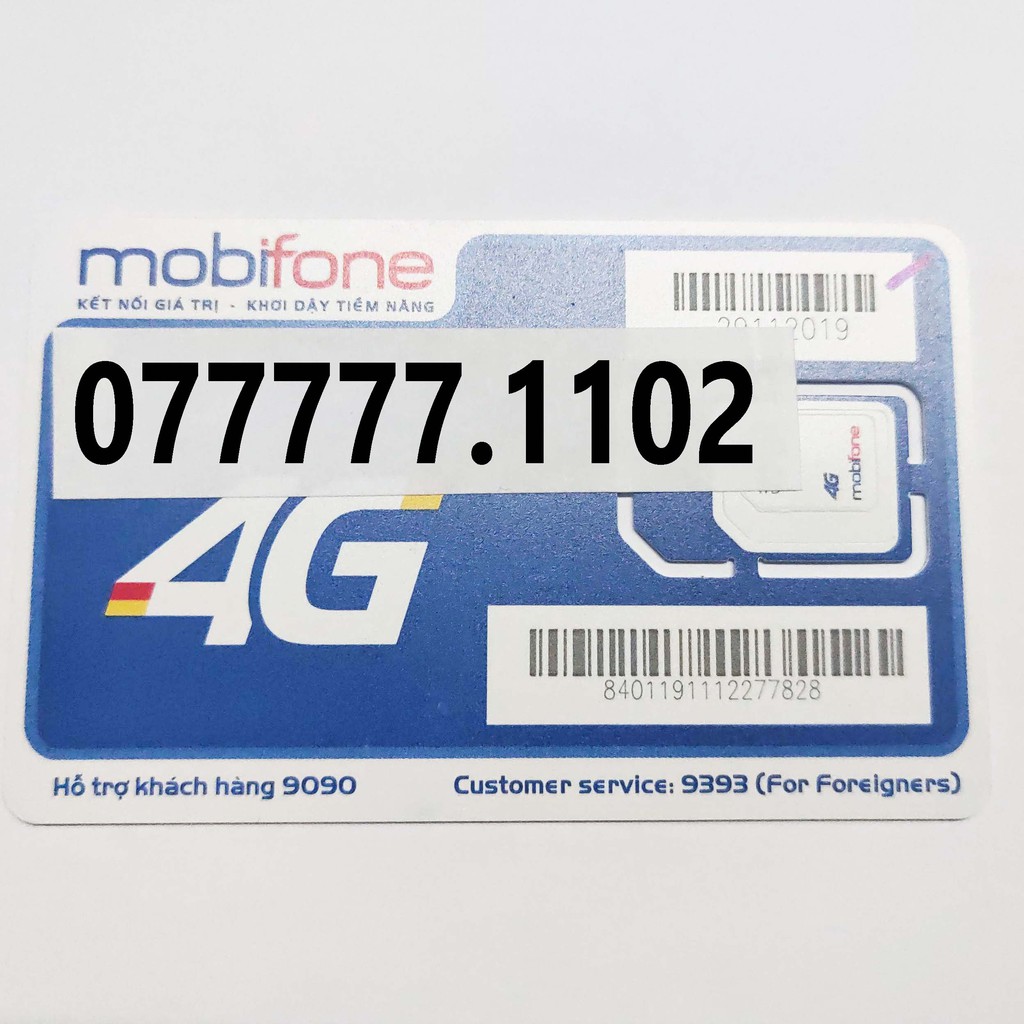 Sim số đep Mobifone phong thủy, cặp gánh