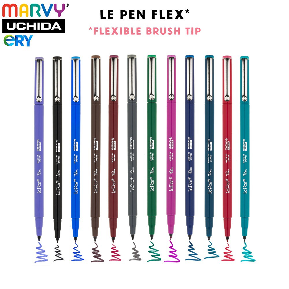 LePen Flex - Bút viết thư pháp calligraphy, lettering Marvy 4800, sản phẩm được kiểm tra chất lượng trước khi giao hàng