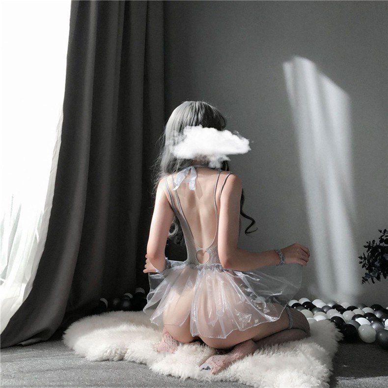 Đồ ngủ sexy Cosplay bó sát nơ ngực gợi cảm | BigBuy360 - bigbuy360.vn