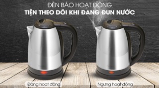 Bình đun siêu tốc Delites 1.8 lít ST18S05 Mới 100%