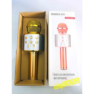 combo 10micro S858+ 5 đèn bão+ 5 chuông ngắn