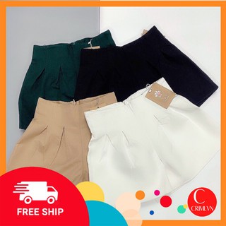 Quần sooc phồng trơn đủ màu size SML