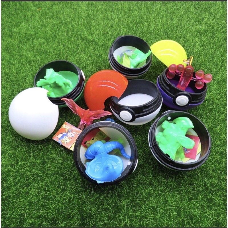 Quả bóng nhựa đồ chơi pokemon cho bé