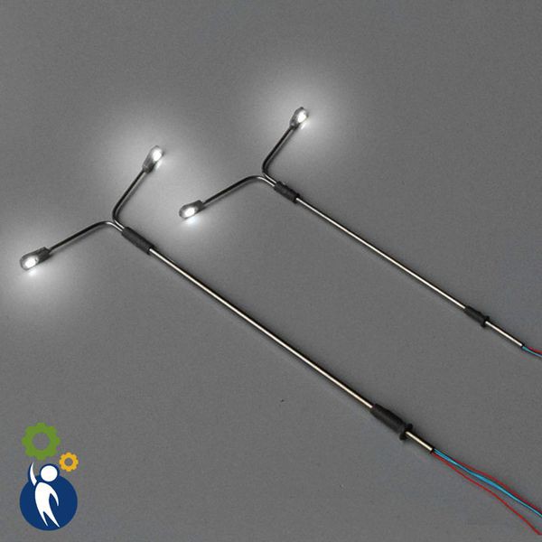 Đèn Đường Mẫu 2.2 tỉ lệ 1:100, Mô hình trang trí tiểu cảnh sa bàn