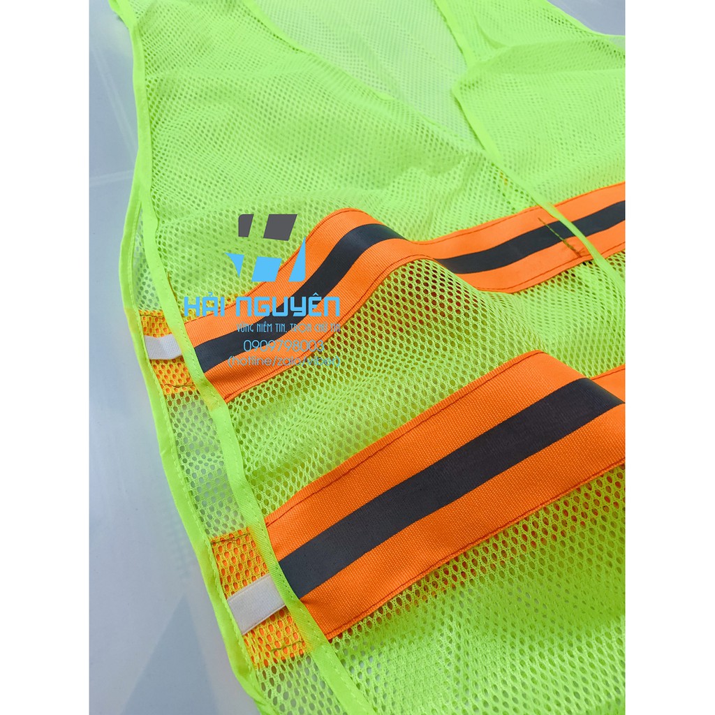 Áo lưới phản quang bảo hộ lao động bên dành cho kỹ sư công trường
