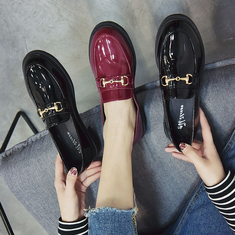 Giày Oxford Bằng Da Phong Cách Cổ Điển Dành Cho Nữ | BigBuy360 - bigbuy360.vn