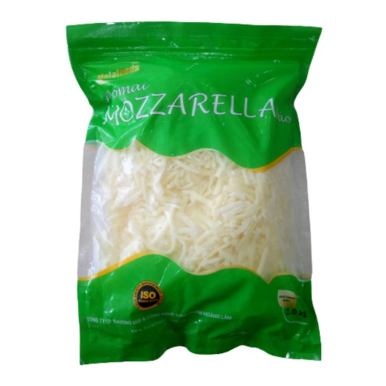 Phô Mai Mozzarella Bào Sợi Holafood 1kg- Giao Hỏa Tốc HCM