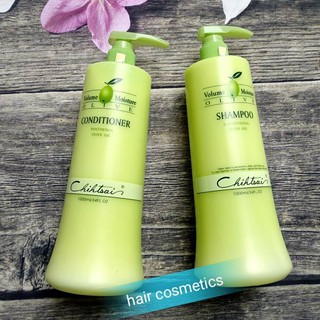 Cặp dầu gội chihtsai olive 1000ml
