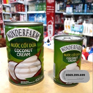 Nước cốt dừa Wonderfarm 400ml